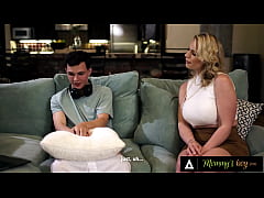  - MOMMY'S BOY - Pissed MILF Rachael Cavalli Gets Turned On Catching Stepson Jerking Off In Living Room