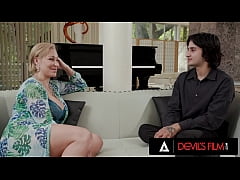  - DEVILSFILM - Big Titty MILF Ryan Keely Gets Horny And Fucks A Lucky youthful Man