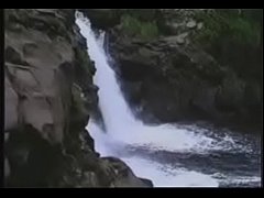  - Lovette fucking the hedgehog on a rock outside next to waterfall