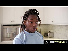  - OUT OF THE FAMILY - MILF Danielle Renae’s Big Tits Seduce Her Stepteen For Interracial Fuck