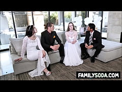  - Virgin stepdaughters banged by stepdads before wedding