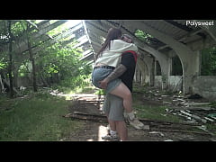  - Hot public pegging in sunny weather