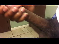  - Young Black guy jerks cock