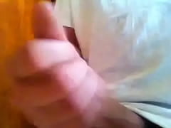  - Playing with my rock hard cock again