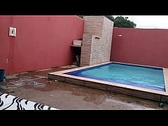  - CHUVA > novinho > FLAKAEL DIA DE CHUVA BANHO NA PISCINA PELADAO GOSTOSO & Wll PJTX