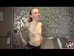  - Slim redhead slut really into anal sex