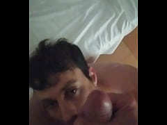  - Me sucking his eggs until I got his milk