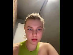  - Masturbate in public. Ride to the dildo. Fuck anal