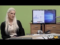  - VIP4K. La señorita blanca Blanche necesita dinero, ¿por qué sopla y monta polla?