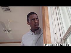  - Horny stepdad watches his black stepdaughter masturbating by the pool