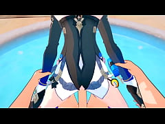  - Cipher and Firefly take in so much Cum in their Pussies - Honkai Star Rail