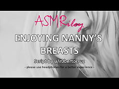  - EroticAudio - Enjoying Nanny's Breasts - ASMRiley
