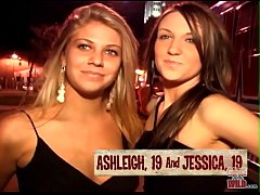  - GIRLS GONE WILD - Teen Besties Jessica and Ashleigh Get Comfortable With Each Other After The Party