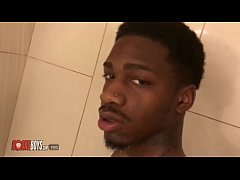  - Hot Dreezy Longwood strokes his dick for the camera