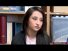  - Horny officer facefucking a latina babe