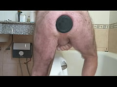  - Huge Butt Plug in my Ass and Gaping.