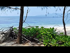  - Sulit Talaga Pag Solo Ang Isla -Pinay Kinantot Sa Dagat - Risky Public Outdoor Cum In Mouth