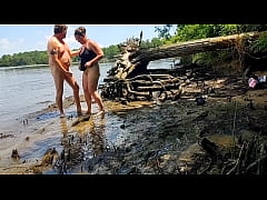  - Thick wife fucked in the mud on a nature walk - Becky Tailorxxx