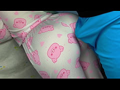  - Stepdad fucks his virgin stepdaughter in her pajamas (Over 18)
