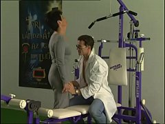  - Sexy mature woman gets fucked by trainer in a gym