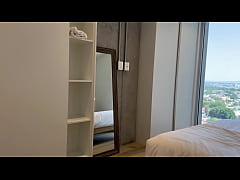  - Behind the Scenes with Petite Huge Natural Tits 19 yr old Teen, Dafne Michelle, and Andres Acosta