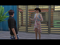  - Japanese step mom and step son share the same bed on vacation in Spain - Asian stepson leaves his stepmother pregnant after he fucks her