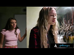  - GIRLSWAY - Bullied Teen Khloe Kapri Is Cheered Up By Horny Popular Girl Gia Derza In The Bathroom