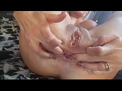  - ANAL TRAINING - OILED Huge Tits MILF Rebecca Jane Smyth intense rough goes passionate anal sex