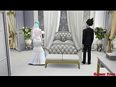  - El Matrimonio de Bulma Episodio 1 Bulma Deliciosa Esposa se Casa con su Amado Marido pero es Chantajiada por el Maestro y es Follada por unos Negros el dia de su Boda Netorare Hentai