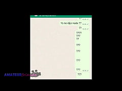  - Tia politica envia foto por error y termina en chat caliente
