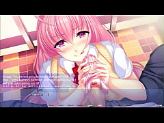 - Akumeru Family - Yunagi Route Part 1 - Servicing her Stepbrother in the School Bathroom