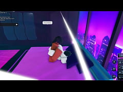  - Horny slut gets dicked down by her king (Roblox)