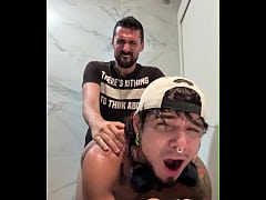  - WRECKED IN THE MALL BATHROOM BY A MASSIVE COCK!!!