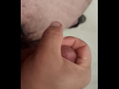  - Juicy masturbation with big cock. Final cumshot. Can you please suck it?