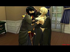  - Lucy v. Al Frente de Su Novio Lastimado Anime Hentai Fairy Tail Netorare Fuerte