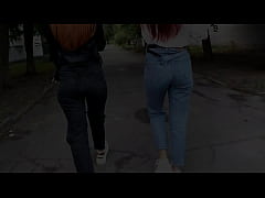  - Outdoor POV Femdom Over A Random Stranger (You) And Jeans Fetish