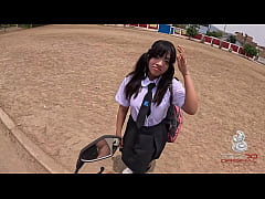  - Le dan harto huevo duro y parejo por el ano a estudiante conera peruana