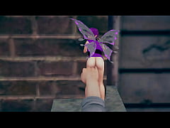  - Fingering a tiny fairy's pussy
