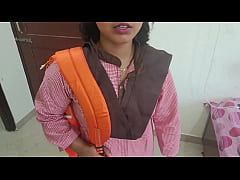 - Alpana was fucking with boyfriend on college time and college uniform sex in clear Hindi audio she was sucking dick in mouth and painfull fucking