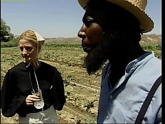  - Homey In The Haystack #1 - Black cock fucks white women on an Amish farm