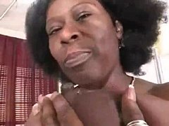  - huge african mama getting white dicked