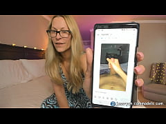  - Foxy Milf Camgirl Jess Ryan Gives Alex Long Cock An Honest Dick Rating jessryan.manyvids.com