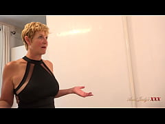  - AuntJudysXXX - 57yo Mature MILF Ms. Sucks-off her Son's Friend