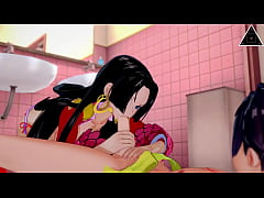  - KOIKATSU Boa Hancock & Luffy&comma; one piece have sex anime uncensored&period;&period;&period; Thereal3dstories