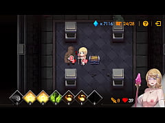  - HGame-莎莉絲．地牢脫出-13~將大法師固定在調教架，第一次射精在屁股上，第二次內射中出