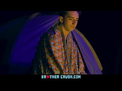  - Little boy and his older stepbrother go on a camping trip in the woods