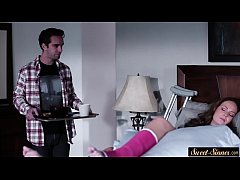  - Cougar stepmom cockrides her horny stepson