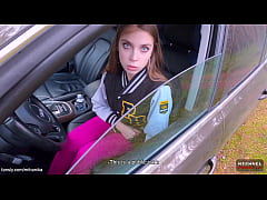  - Lucky Stranger Met MihaNika69 In The Public Park