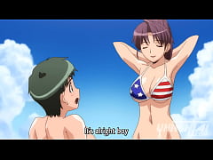  - Stepmom Fucking All the Family on the Beach! Uncensored Hentai [Subtitled]