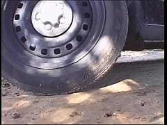  - Horny dude in police uniform fucks two naughty babes hard in all holes